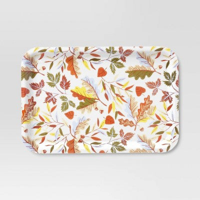 Leaf Melamine Tray Large - Room Essentials™