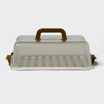 Serve Tray With Lid Green - Room Essentials™