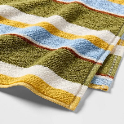 2pk Colorblock Harvest Hand Towel Set - Room Essentials™