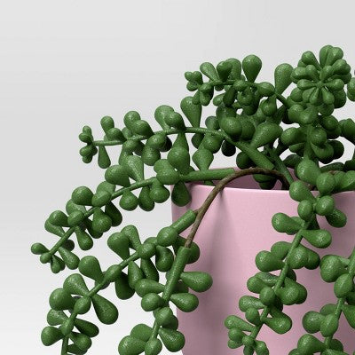 3pk 9.06" Succulent Artificial Plants Pink - Room Essentials™