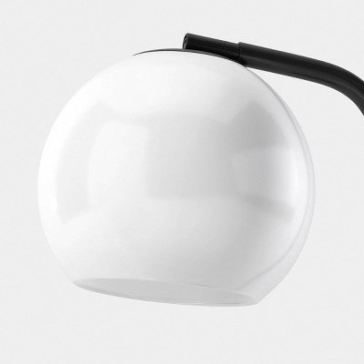 Shelf Floor Lamp With USB Black - Room Essentials™