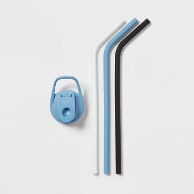  Tracker Chug Lid And 3 Silicone Straws