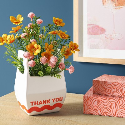  Thank You Bag Decorative Vase - Room Essentials™