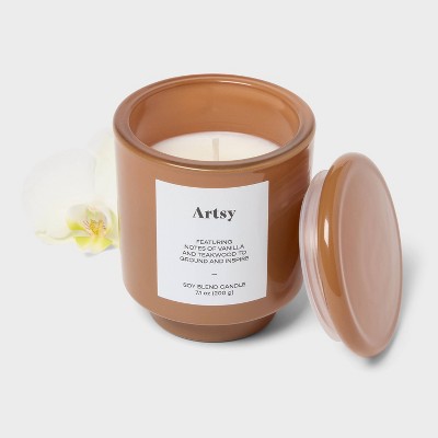  Lidded Jar Candle 7.1oz - Room Essentials™