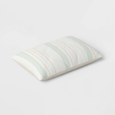  Textured Yarn Dyed Cotton Lumbar Throw Pillow - Room Essentials™