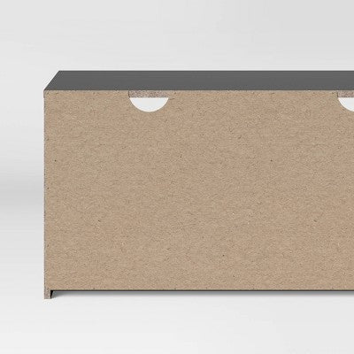  Dorm Storage TV Stand For TVs Up To 70" Black - Room Essentials™