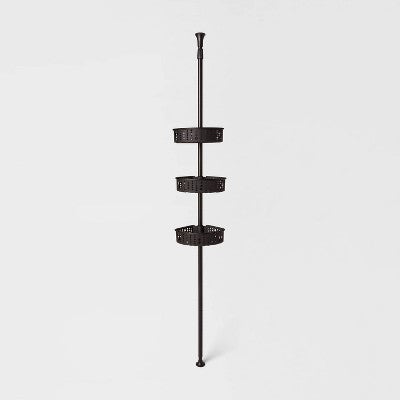  Steel Corner Tension Pole Caddy - Room Essentials™