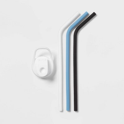  Tracker Chug Lid And 3 Silicone Straws