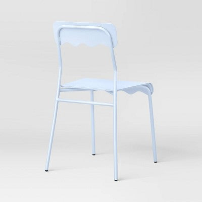 Set Of 2 Wavy Metal Dining Chair - Room Essentials™