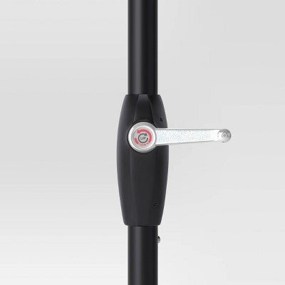  9'x9' Patio Market Umbrella - Black Pole - Room Essentials™