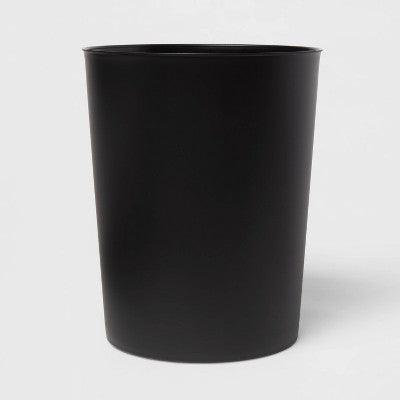  Bath Coordinates Bundle Black - Room Essentials™: Plastic Hand Washable, Includes Wastebasket & Soap Dispenser