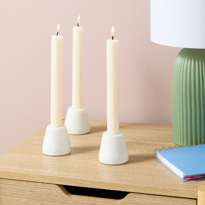  Taper Candle 3pk - Room Essentials™