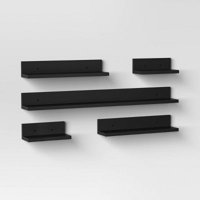  5pk Wall Shelf Picture Ledge - Room Essentials™