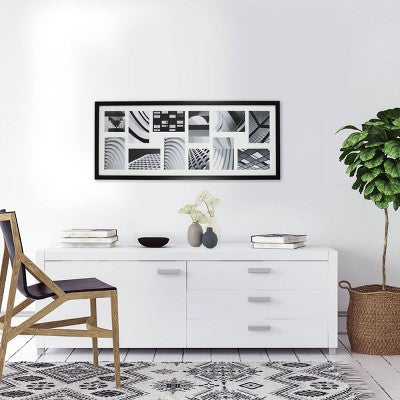  Thin Collage Holds 12 Photos Black - Room Essentials™