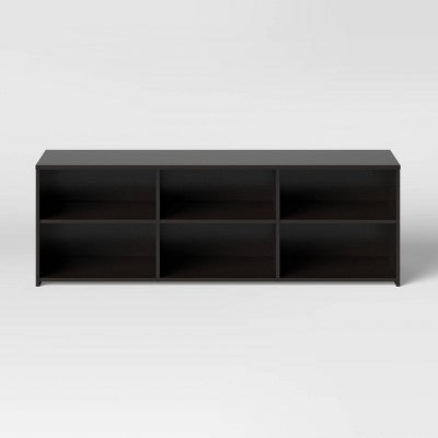  Dorm Storage TV Stand For TVs Up To 70" Black - Room Essentials™