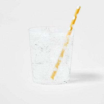  12.6oz Plastic Short Tumbler - Room Essentials™: Reusable Clear Cup, Dishwasher Safe Drinkware