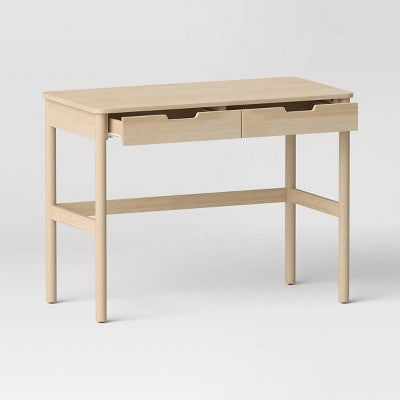  Scandi Desk With Drawers Natural - Room Essentials™