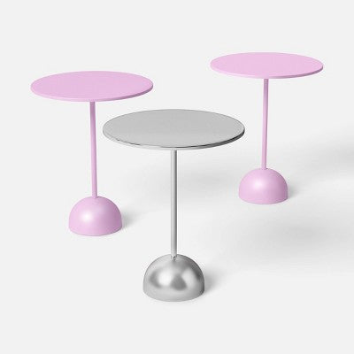  Modern Dorm Pedestal Side Table - Room Essentials™