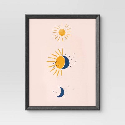  Wedge Poster Frame Black - Room Essentials™