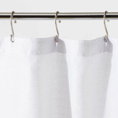  Dip Dye Shower Curtain Blue - Room Essentials™