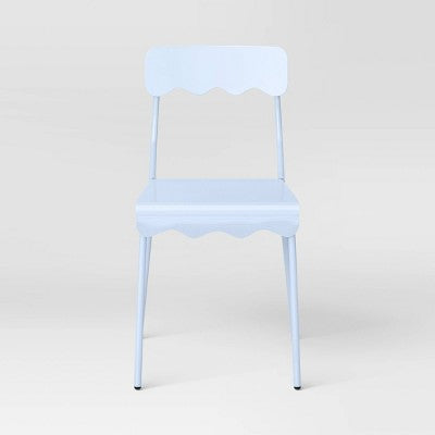  Set Of 2 Wavy Metal Dining Chair - Room Essentials™