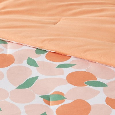 Reversible Microfiber Fruit Print Comforter - Room Essentials™
