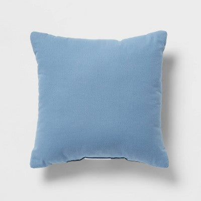  18"x18" Square Be Gentle With Yourself Cotton Decorative Pillow Dark Green - Room Essentials™