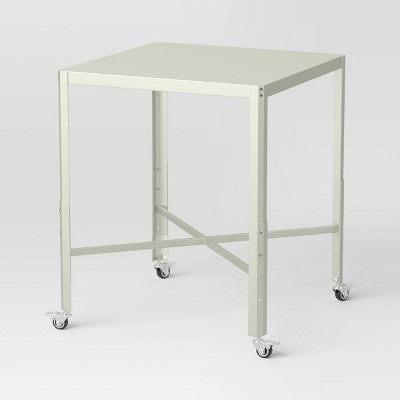  Adjustable Dorm Bistro Table Off-White - Room Essentials™