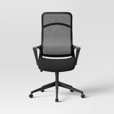  Comfort Office Chair Black - Room Essentials™