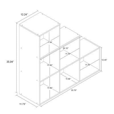  11" 3-2-1 Cube Organizer Shelf - Room Essentials