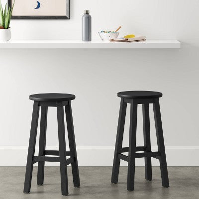  Basic Wood Counter Height Stool - Room Essentials™