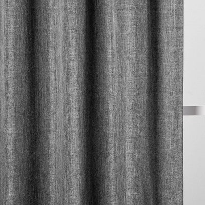  1pc Room Darkening Heathered Window Curtain Panel - Room Essentials™