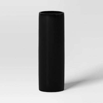  Ceramic Cylinder Decorative Vase - Room Essentials™
