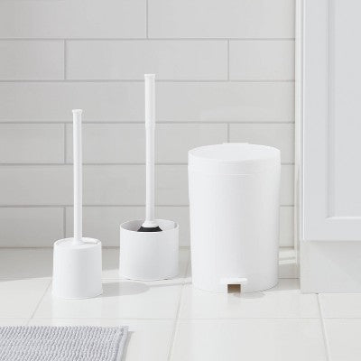  Step Wastebasket White - Room Essentials™