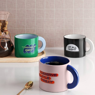 19 Fl Oz Stoneware Mug - Room Essentials™
