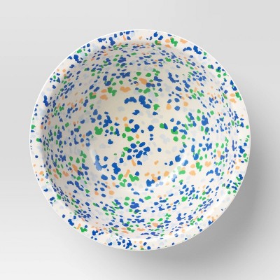  30oz Plastic Terrazzo Cereal Bowl Ivory - Room Essentials™