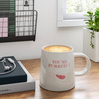  16oz Stoneware You're Purrfect Mug - Room Essentials™