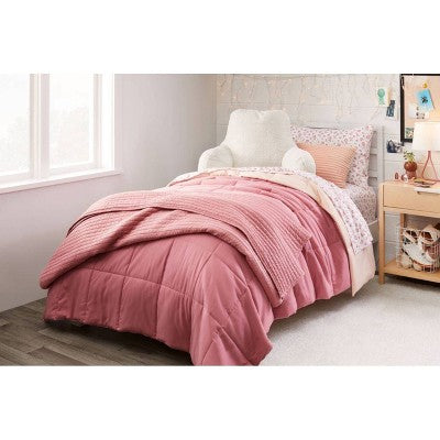  Reversible Microfiber Solid Comforter - Room Essentials™