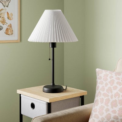  Stick Steel Table Lamp Black - Room Essentials™