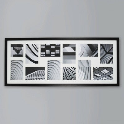  Thin Collage Holds 12 Photos Black - Room Essentials™