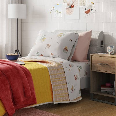  Dorm Charging Headboard Cream - Room Essentials™