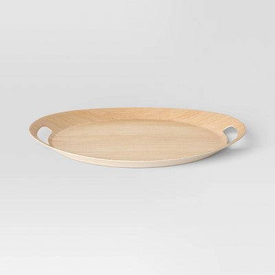  19" Melamine Serving Tray With Handle - Room Essentials™