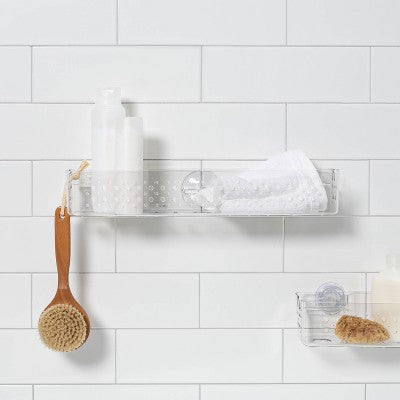  Suction Long Basket Clear - Room Essentials™