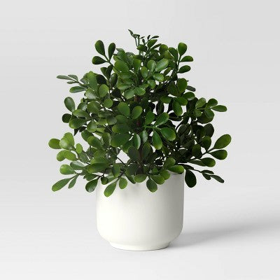  Herb Artificial Plant In White Pot - Room Essentials™