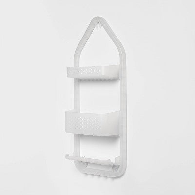  Three Tier Over The Shower Caddy Frosted - Room Essentials™