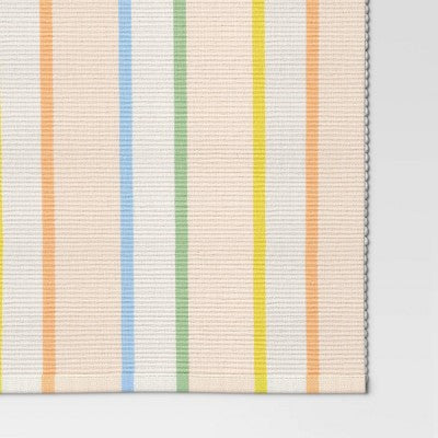  72"x14" Striped Table Runner - Room Essentials™