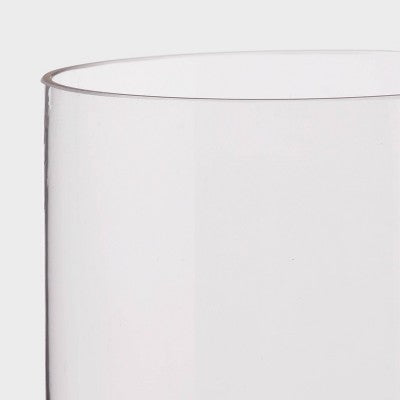  Clear Hurricane 3" X 4" Pillar Candle Holder - Room Essentials™