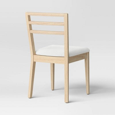  Set O2 Ladder Back Dining Chair With Padded Seat - Room Essentials™