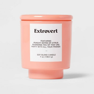  Exterior Painted Glass With Glass Lid 7oz - Room Essentials™