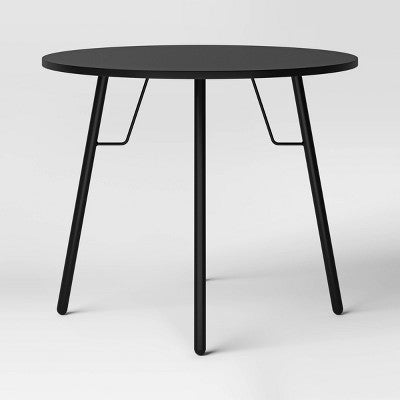 36" Round Dining Table Black - Room Essentials™